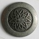 Metallknopf Edelweiss 23 mm - Dill