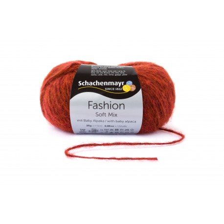 Fashion Soft Mix - Schachenmayr 00030 - karminrot