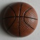 Knopf Basketball mit Öse 20 mm - Dill