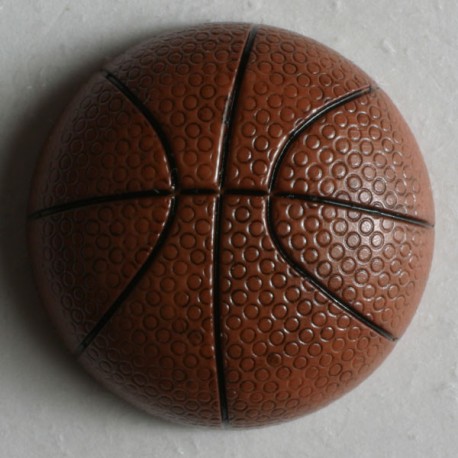 Knopf Basketball mit Öse 20 mm - Dill