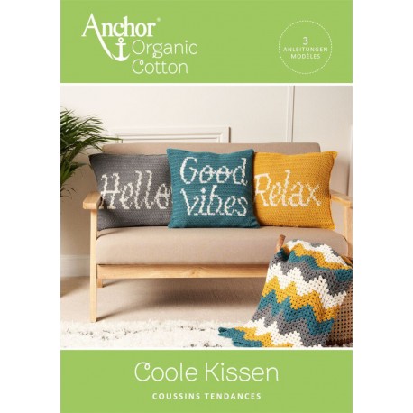 Organic Cotton Booklet Kissen DE/FR - Anchor