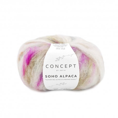 Soho Alpaca - Katia 300 - natur - multicolor