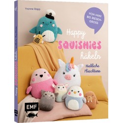 Happy Squishies häkeln Niedliche Plüschtiere - EMF